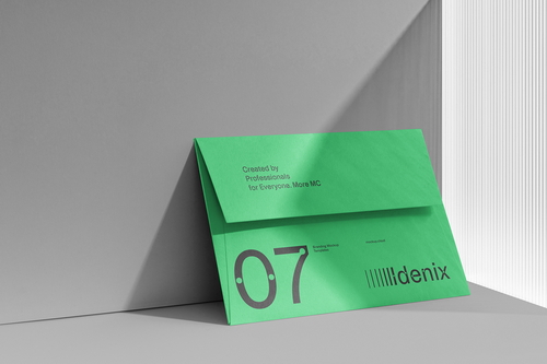 Idenix Envelope Branding Mockup Scene 12