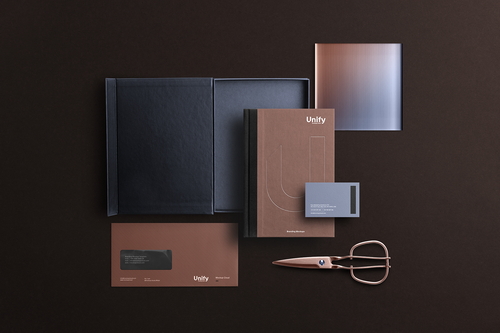 Unify Branding Stationery Mockup Scene 02