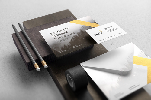Sierra Stationery Branding Mockup Scene 03
