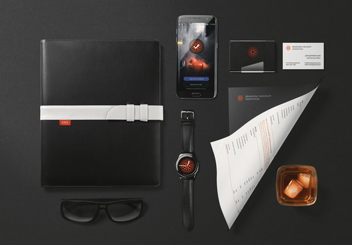 Branding Mockup Essentials Scene 07