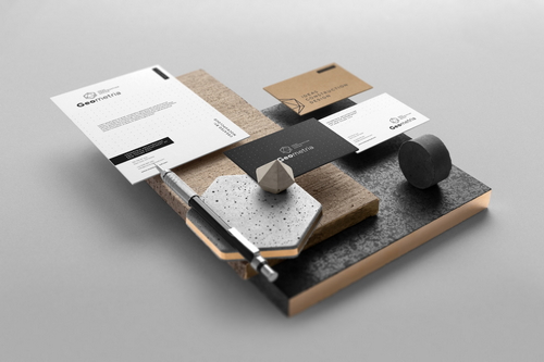 Geometria Branding Mockup Scene 04