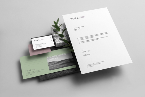 Pure Branding Mockup Scene 01