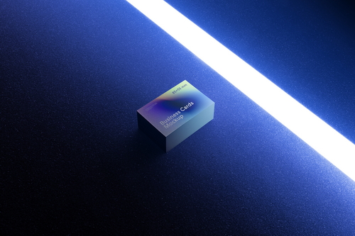 Business Cards Mockup Scene 08 / SGNL Series