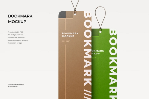 Bookmark Mockup