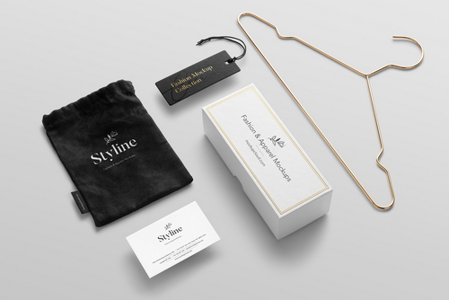 Fashion Branding Packaging Mockup Scene 04