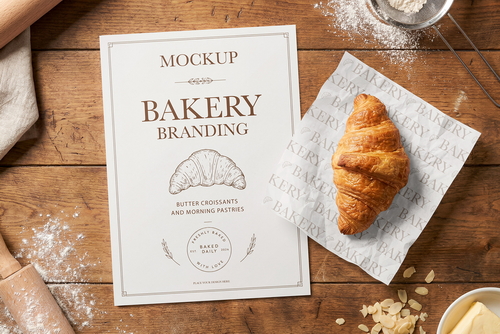 Bakery Branding Mockup