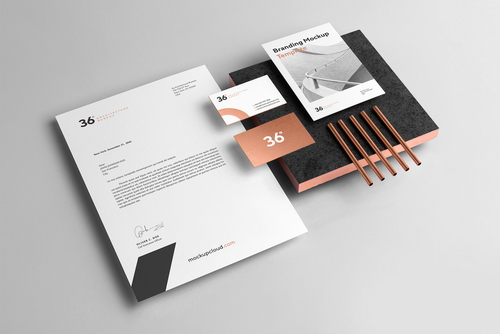 Copperstone Branding Mockup Scene 01