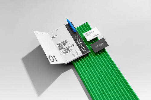 Idenix Branding Stationery Mockup Scene 03