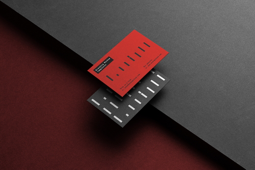 Farsight Business Cards Mockup Scene 13