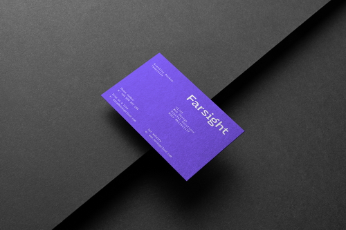 Farsight Business Card Mockup Scene 23
