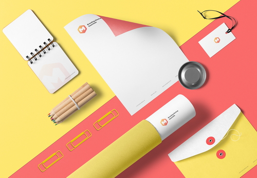 Branding Mockup Essentials Scene 04