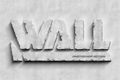 Stone Effect Photoshop Action