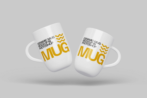 Ceramic Mug Mockup