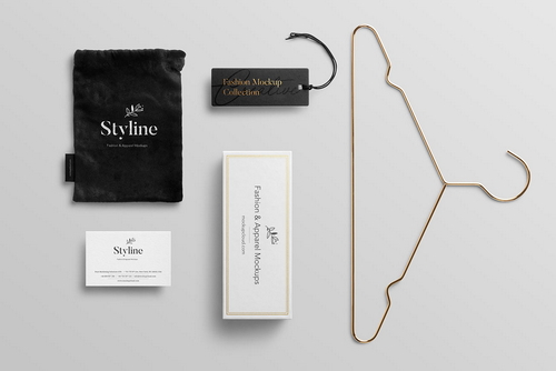 Fashion Branding Packaging Mockup Scene 03