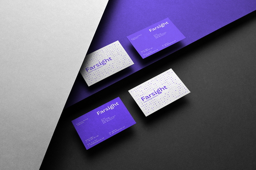 Farsight Business Cards Mockup Scene 26