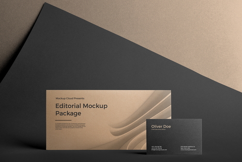 Brand Identity Mockup Front View Scene 07