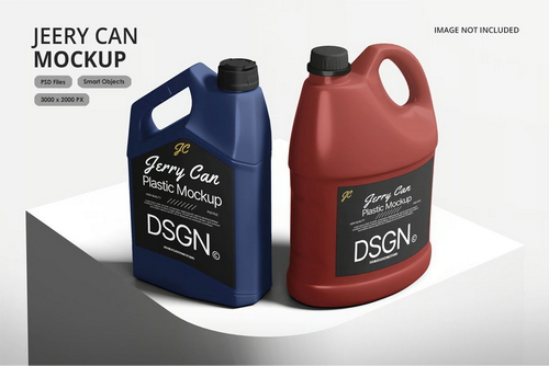Jerry Can Mockup