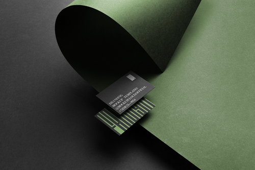 Farsight Business Cards Mockup Scene 11