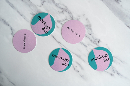 Coaster Mockup Scene 01