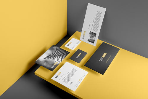 Branding Stationery Mockup Scene 03