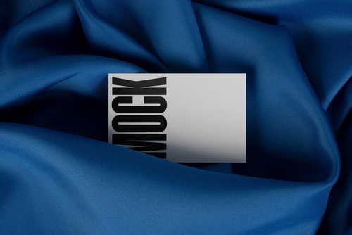 Business Card Mockup 'Cloth'