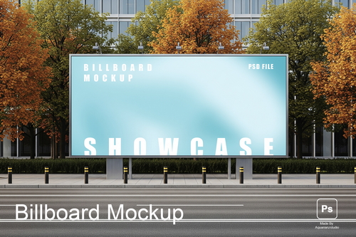 Billboard Scane Mockup