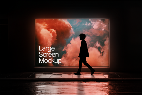 Large Screen Mockup 04