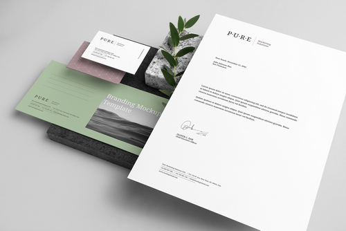 Pure Branding Mockup Scene 03
