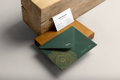 Flora Branding Stationery Mockup Scene 10