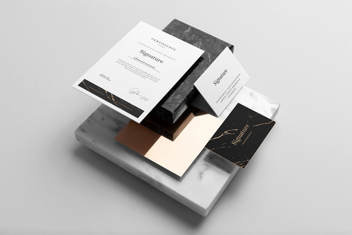 Signature Branding Mockup Scene 07