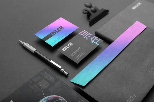 Blck Branding Stationery Mockup Scene 03