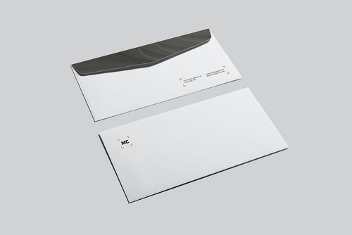 Envelopes DL Branding Mockup Scene 05