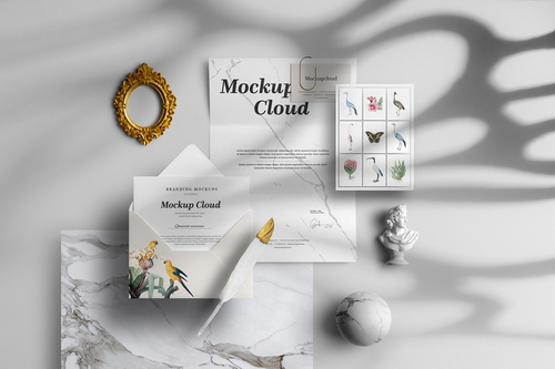 Branding Stationery Mockups Library Scene 10