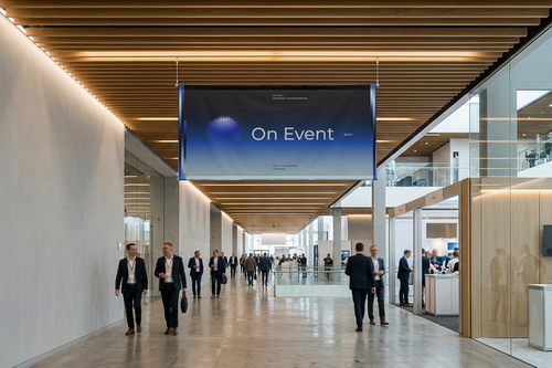 Lobby Hanging Banner