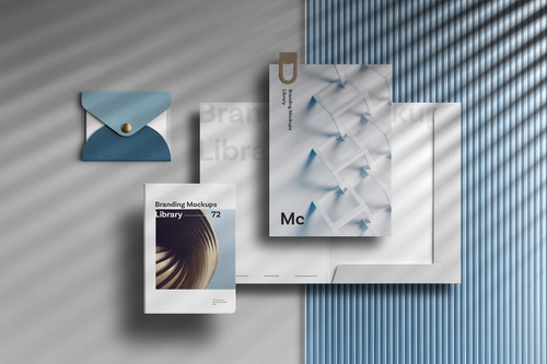 Branding Stationery Mockups Library Scene 14