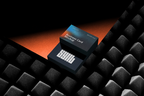 Business Cards Mockup Scene 05 / SGNL Series