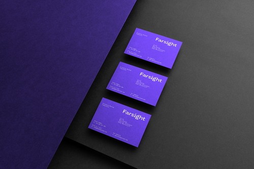 Farsight Business Cards Mockup Scene 18