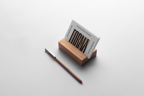 Forma Business Card Branding Mockup Scene 10