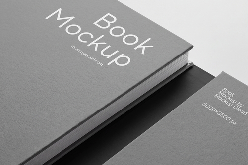 Book Folder Mockup / Deckle Series 02