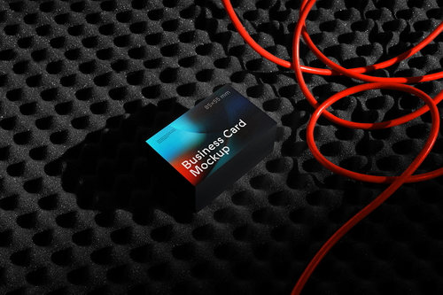 Business Cards Mockup Scene 04 / SGNL Series