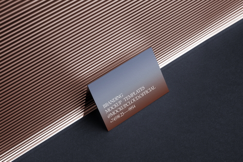 Unify Business Card Branding Mockup Scene 20
