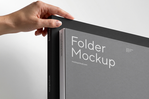 Book Mockup / Deckle Series 02