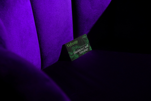 Business Card Mockup Scene 02 / Velvetty Series
