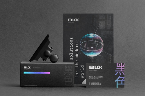 Blck Branding Stationery Mockup Scene 14
