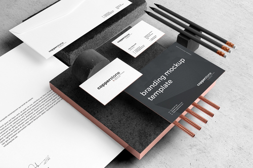 Copperstone Branding Mockup Scene 15