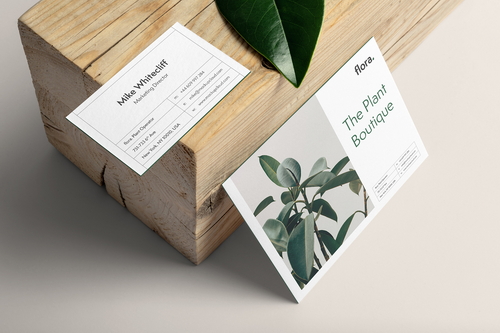 Flora Branding Stationery Mockup Scene 09