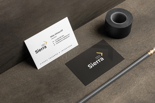 Sierra Business Cards Branding Mockup Scene 12