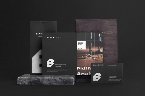 Blackstock Branding Stationery Mockup Scene 15