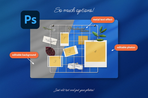 Moodboard Creator with Wall Grid