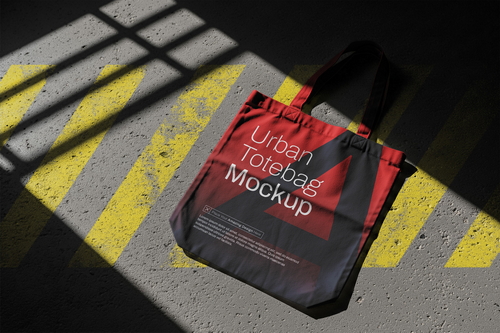 Urban Totebag Mockup